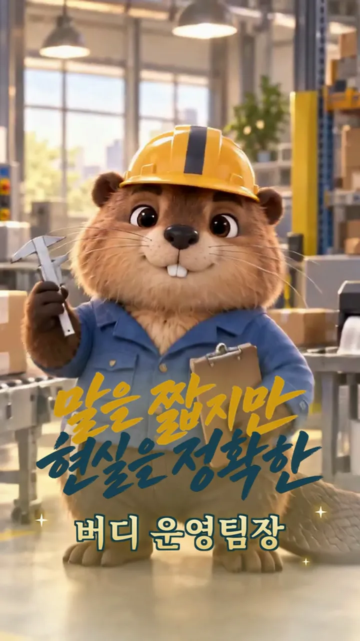 오로라 버디 운영팀장 캐릭터 소개 이미지